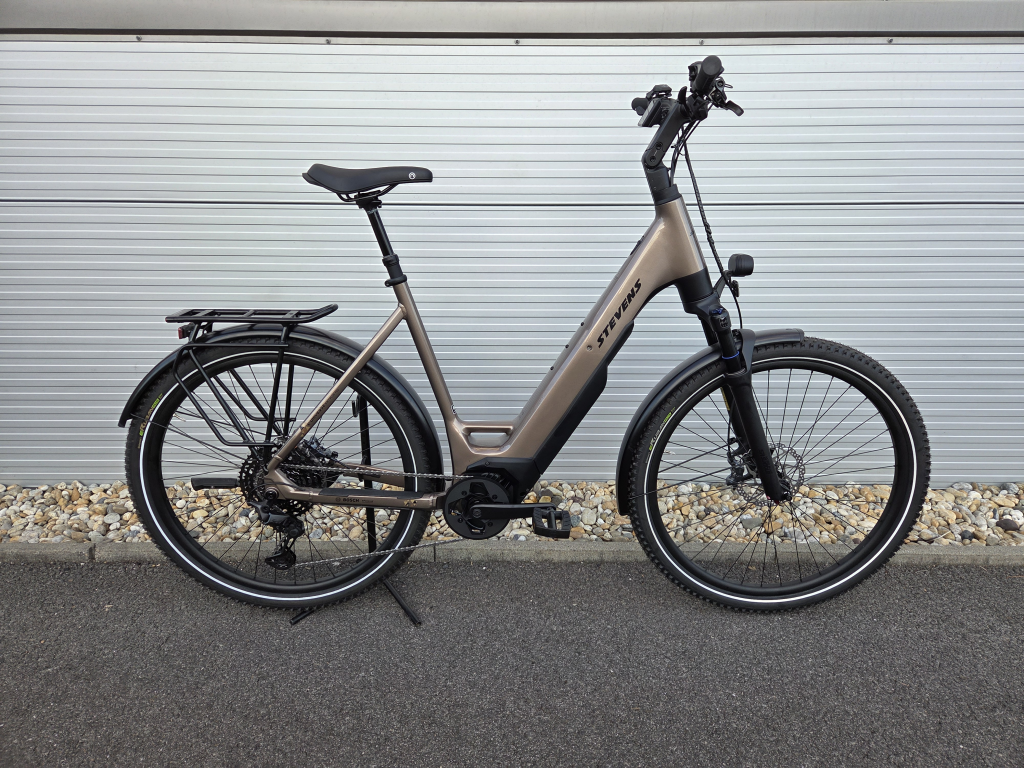 Stevens E-universe 9.8.1 Plus feq Ebike (ÓRIÁS méret! smart system bosch cx 85Nm, 725Wh, féklámpa, tompított-reflektor, 2km, XL)