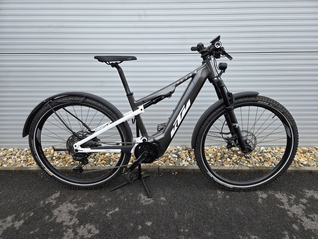 KTM Macina Chacana LFC Fully Ebike (igazi mindenes trekking, smartsystem bosch cx 85Nm, 750Wh, FOX, shimano XT, 0km, M)