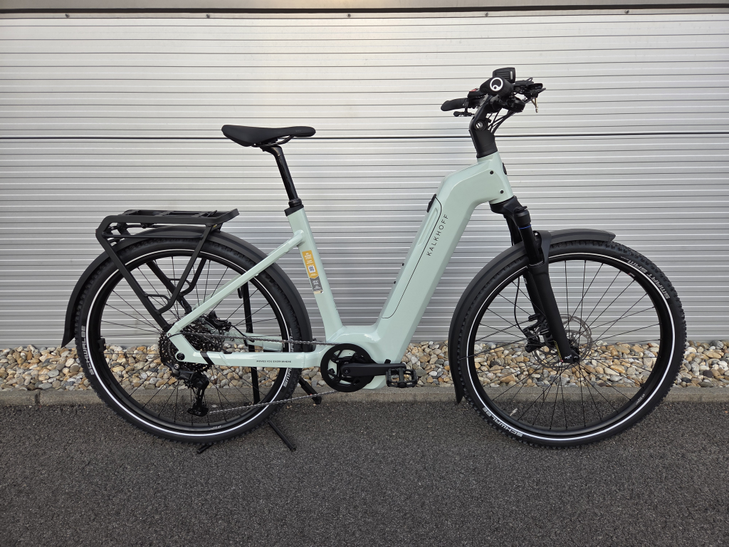 Kalkhoff Entice 5+ Free Wave Ebike (Gen5 smart system bosch cx 120Nm, 800Wh, levegős teleszkóp, 170kg terhelhetőség, minden útviszonyra, 29